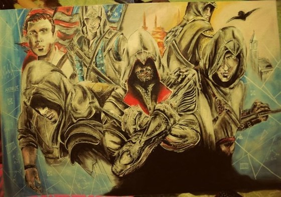 Ручная работа: роспись на стенах